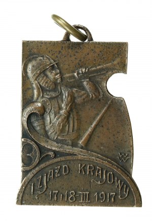 Placket of the First National Convention, Department of the Interior 1917, Wisniewski (113)