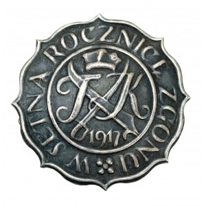Odznaka Tadeusz Kościuszko W setną rocznicę zgonu TK 1917 (124)