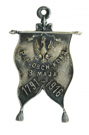 Patriotic token, Anniversary of the May 3 Constitution 1791-1916 (135)