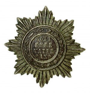Prussia, GOTT EHRE VATERLAND star, 19th/20th century. (166)