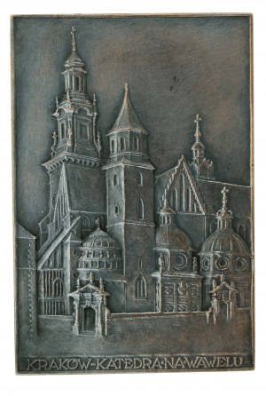 II RP, Plakietta Kraków - Wawel Cathedral. State Mint (204)