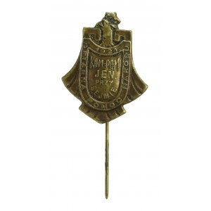 II RP, Odznaka Komitet Pomocy Jeńcom przy Sejmie RP, 1921. Cegiełka (211)
