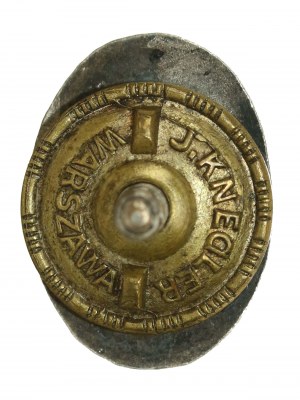 II RP, Miniature badge of the Second Brigade of the Polish Legions. Knedler (251)