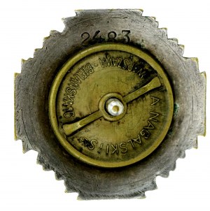 II RP, Badge of the 70th Regiment of Wielkopolska Infantry (216)
