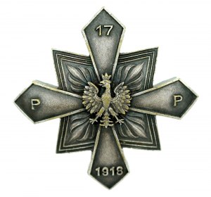 II RP, Badge of the 17th Infantry Regiment (230)