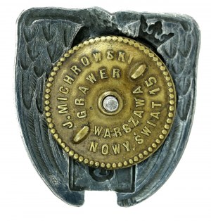 II RP, Cadet School Badge. Silver (239)