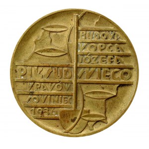 II RP, Medal Budowa Kopca J. Piłsudskiego, Kraków 1936 (252)