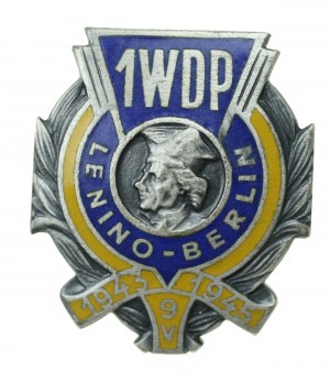 People's Republic of Poland, Badge of the 1st Warsaw Infantry Division (266)