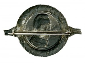 Joseph Pilsudski patriotic brooch of 1918 (268)