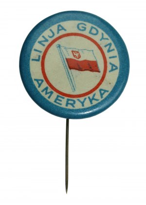 II RP, Badge of the Gdynia-America Line (274)