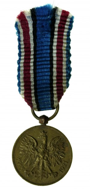 II RP, Miniature, Poland To Its Defender 1918-1921 medal (278)