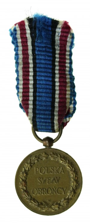 II RP, Miniature, Poland To Its Defender 1918-1921 medal (278)