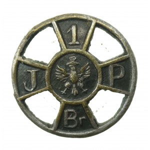 II RP, miniatura odznaki, 1 Brygada Legionów Polskich Za wierną służbę (290)