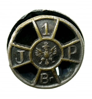 II RP, miniature badge, 1st Brigade of the Polish Legions 
