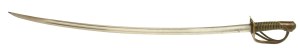 Cavalry saber model 1822 in scabbard. France (675)