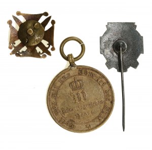 Poland, Germany, badge set. Total of 3 pcs. (300)