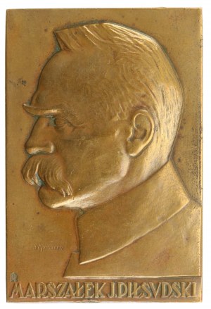 II RP, Poster of Marshal J. Pilsudski. National Mint (510)