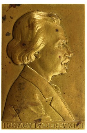 Second Republic, Poster of Marshal Ignacy Paderewski, 1926. state mint (511)