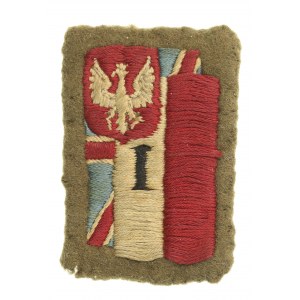 PSZnZ, Naszywka I Korpus Polski w Wielkiej Brytanii (707)