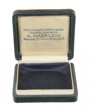 II RP, Badge box by A. Nagalski, Warsaw (519)