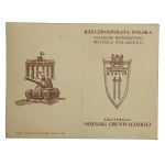 PRL, Odznaka Grunwaldzka z legitymacją, Ambasada w Moskwie 1947 (526)