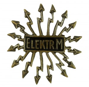 II RP, Badge of the City Power Plant of Warsaw. Reising (726)