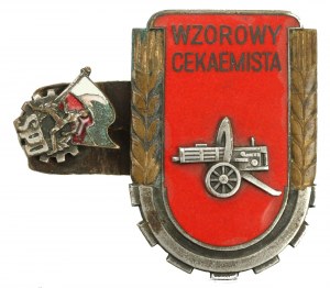 People's Republic of Poland, Model Cekaemist badge, model 1951. large (339)