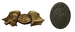 Patriotic badge set 1914/1915. total 2 pcs. (621)