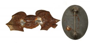 Patriotic badge set 1914/1915. total 2 pcs. (621)