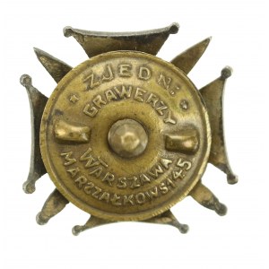 Second Republic, Badge of the Union of Reserve Officers. United Engravers (714)