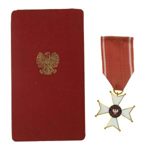 PRL, Order Odrodzenia Polski 5 kl. z pudełkiem, lata 50/60. (450)