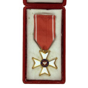PRL, Order Odrodzenia Polski 5 kl. z pudełkiem, lata 50/60. (450)