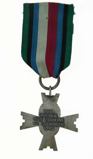 PSZnZ, Cross of Combat Action with Maiche overlay - St. Hippolyte (452)