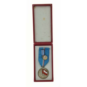 PRL, Medal Za Zasługi w Umacnianiu Przyjaźni PRL - ZSRR z miniaturą (454)