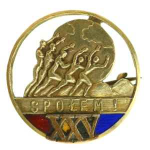 II RP, Odznaka, ZŁOTO, 25 lat Społem (462)