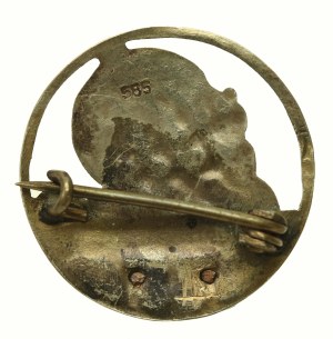II RP, Badge, GOLD, 25 years of Społem (462)