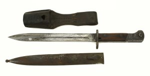 Polish bayonet wz 29 with frog and scabbard (625)