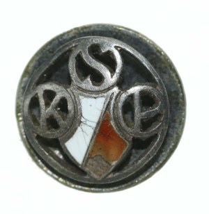 II RP, Polonia Warsaw Sports Club badge. Gajewski (629)