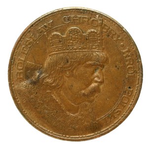 II Republic, Medal, 900th anniversary of the coronation of Boleslaw the Brave 1924 (630)