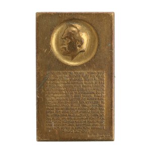 Plakietka Józef Piłsudski. Mennica Państwowa [26 x 16 mm] (631)