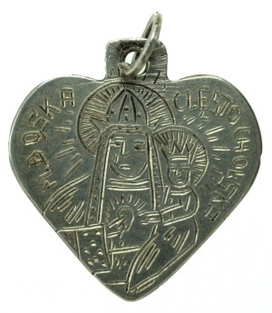 Patriotic medallion from WWII, made by a prisoner (638)