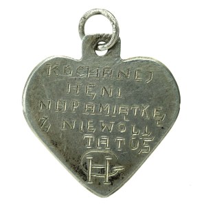 Medalik patriotyczny z II wojny, wykonany przez więźnia (638)