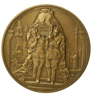 Second Republic, Medal On the Anniversary of National Mourning, Jozef Pilsudski, 1936 (640)