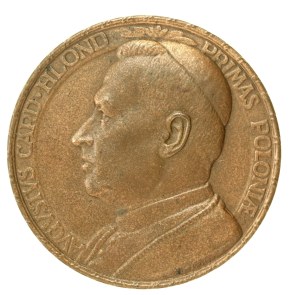 Second Republic, Primate Augustus Hlond Medal, 1930. boxed medal (648)