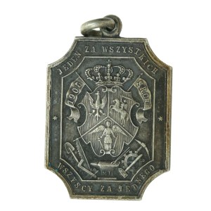 Medalik Stowarzyszenie Robotników Chrześcijańskich ok. 1905 r. (650)