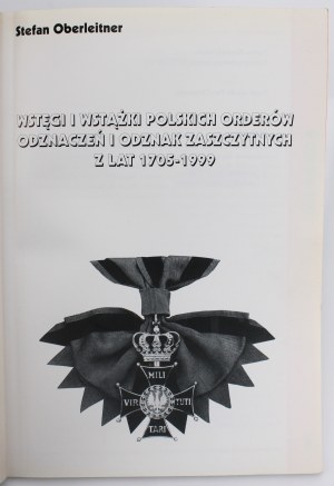 Oberleitner S. - Ribbons And Ribbons of Polish Orders, Decorations and Badges of Honor from the Years 1705-1999 (544)