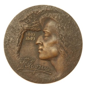 Medalion Fryderyk Chopin, (Markiewicz-Nieszcz) - Piękny (773)