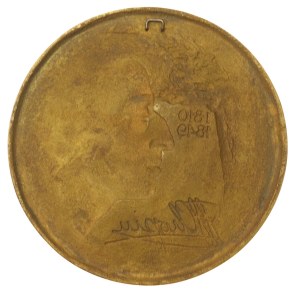 Medallion Frederic Chopin, (Markiewicz-Nieszcz) - Beautiful (773)