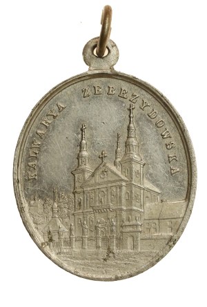 Religious medallion, Kalwaria Zebrzydowska early 20th century. (735)