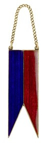 Second Republic, Pennant, 9th Cavalry Brigade, Sanitary Tank, 1920 (336)